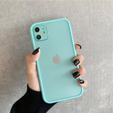 Mint Hybrid Matte Bumper Phone Case - Tech Accessories Den